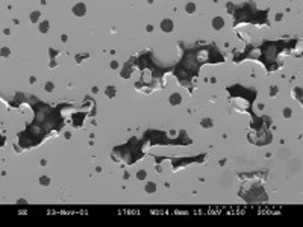 Micro shrinkage porosity