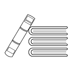 Icon representing ressources technical or safety data sheets